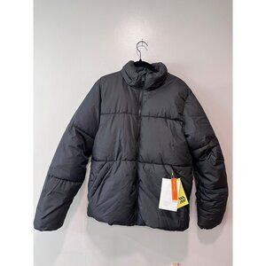 All In Motion Mens Black Puffer Jacket *missing hood*